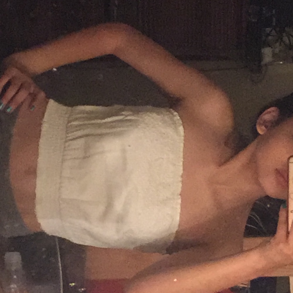 cropped tube top